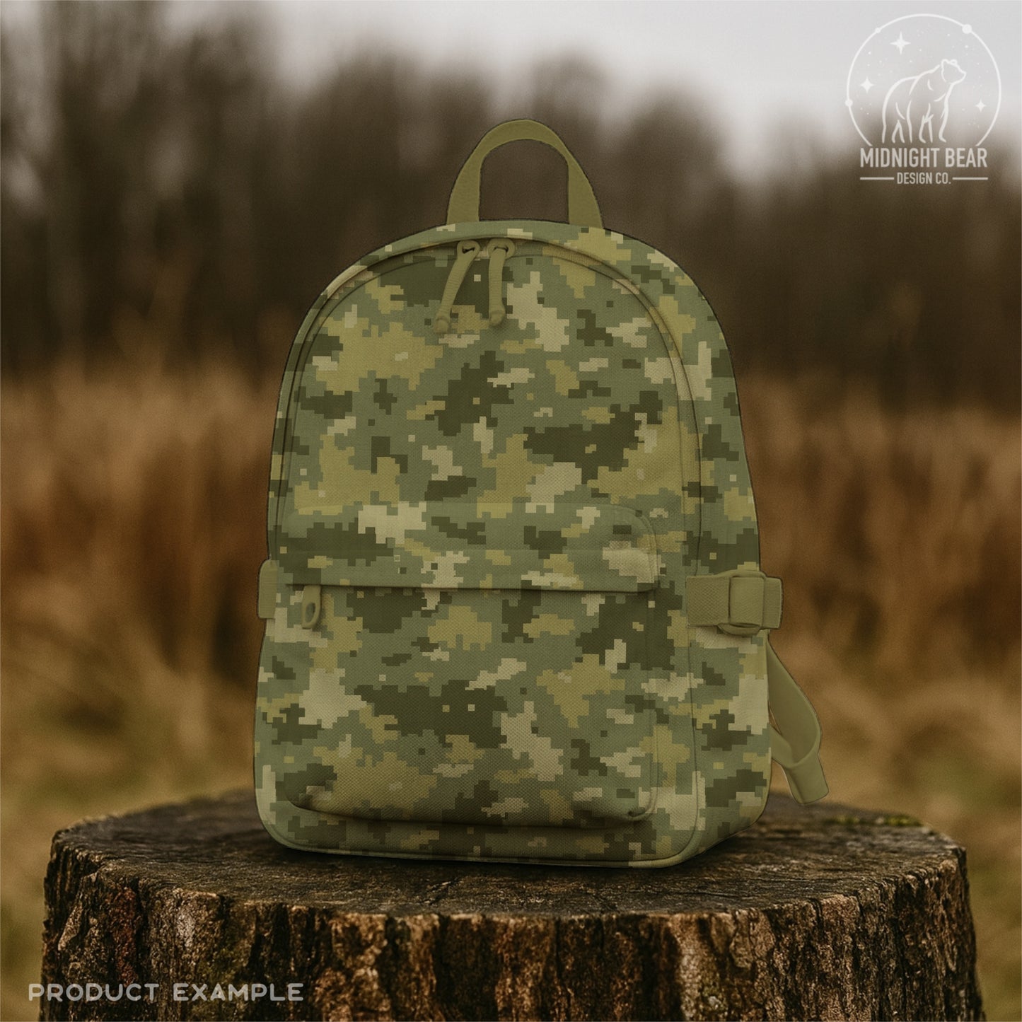 Green Digital Camo Seamless Pattern | Jungle Pixel Camouflage | Military Style Digital Camouflage for Fabric, Crafts, MARPAT, hunting