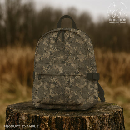 Fragmented Terrain Camo Seamless Pattern Olive Green