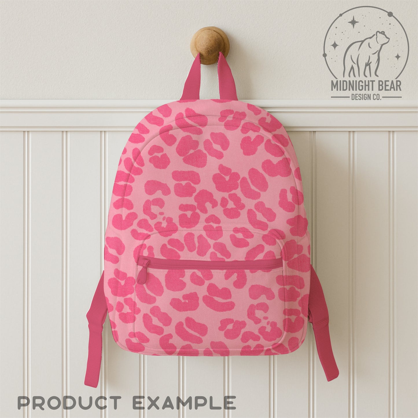 Pink Leopard Print Seamless Pattern | Hot Pink Animal Print Digital Paper, Coquette Fabric, Digital Scrapbook, Hand Drawn, PNG Download