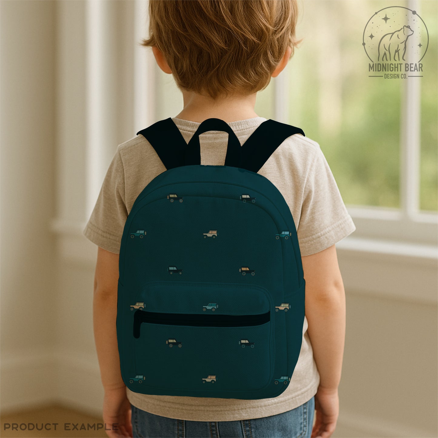 Adventure Trucks Seamless Pattern, Retro Off-Road Vehicle Design, Travel Fabric, Wallpaper, Digital Paper, Scrapbook, 4X4 Offroad Pattern