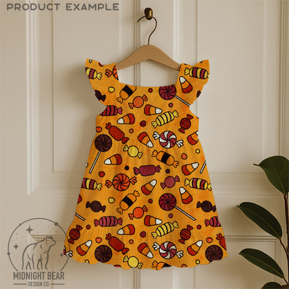 Candy Scatter Seamless Pattern Instant Digital Download