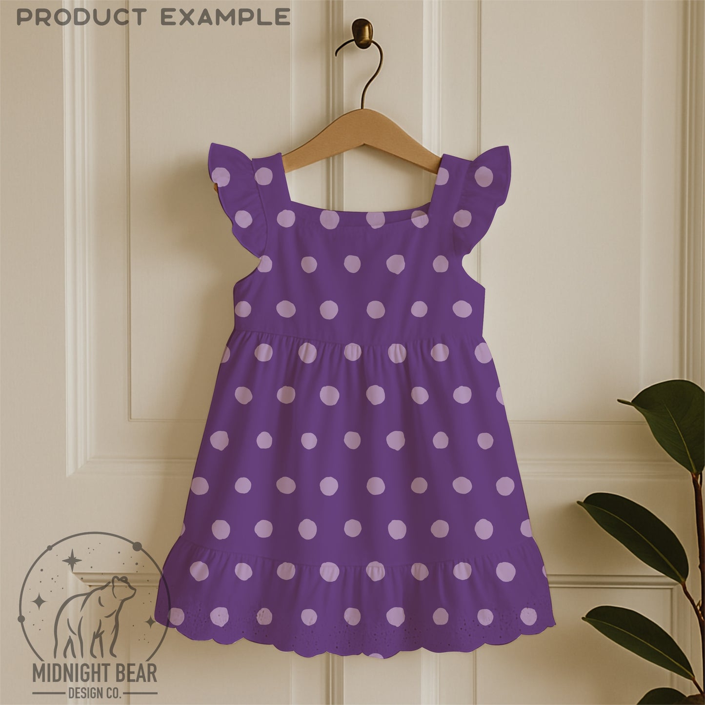 Inky Polka Dot Seamless Pattern, Hand Drawn Lilac Digital Paper, Modern Polka Dot Fabric, Imperfect Dot Scrapbook Background, PNG Download