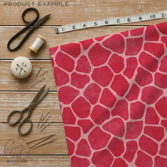 Pink Giraffe Print Seamless Pattern | Playful Animal Skin Design | Modern Safari Fabric, Scrapbook, Digital Paper, coquette animal print