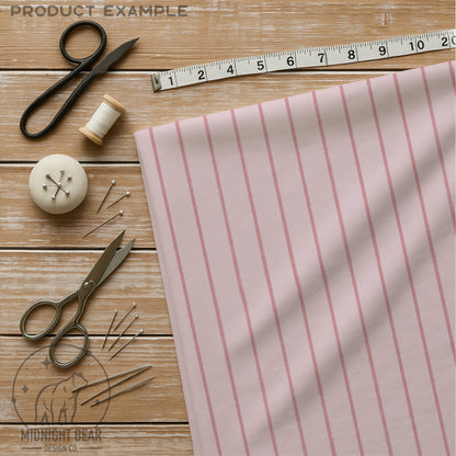 Pink Watercolor Stripe Seamless Pattern | Hand Painted Digital Paper, Minimal Vertical Line Fabric, Modern Scrapbook Background, Nursery