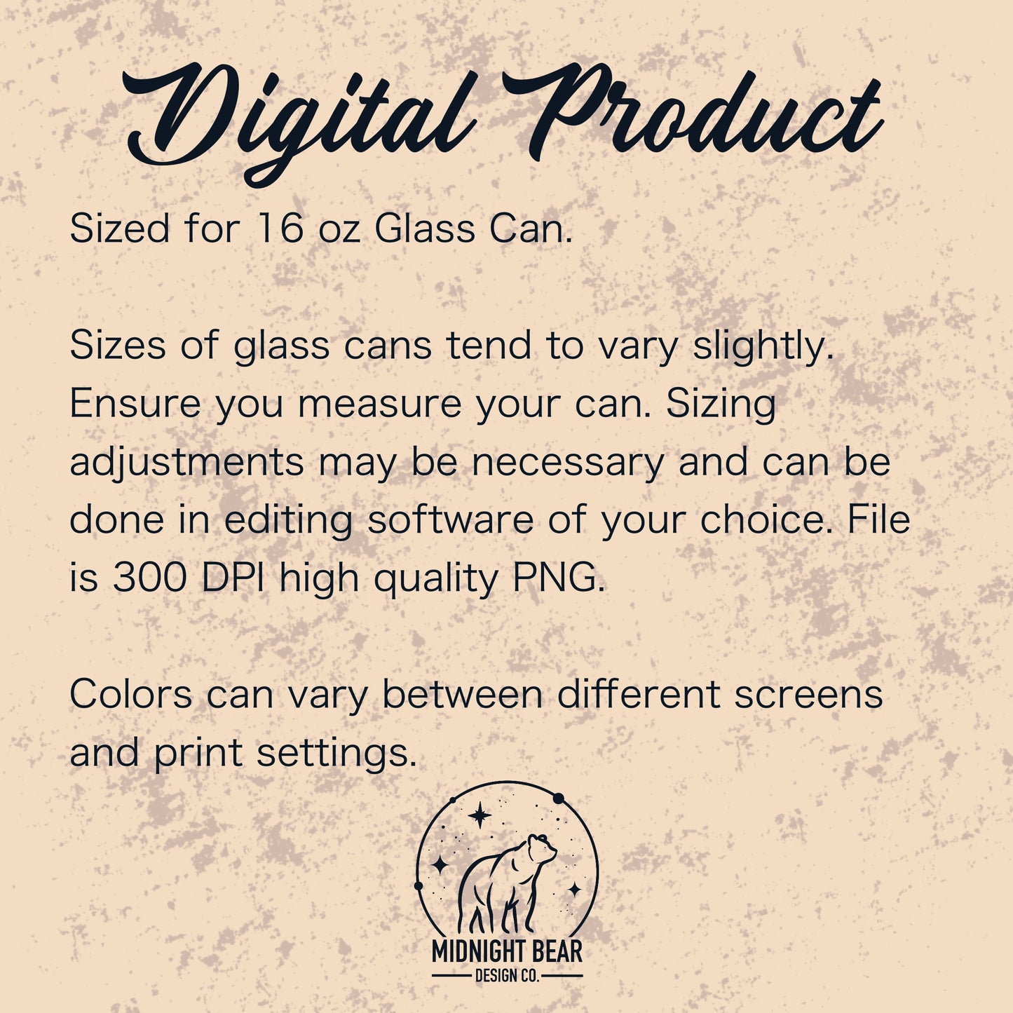 Cherry Bomb Summer Glass Can Wrap 16oz Hand Drawn PNG Digital Download