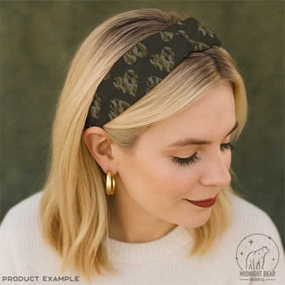 Camo Heart Seamless Pattern Everglade Green