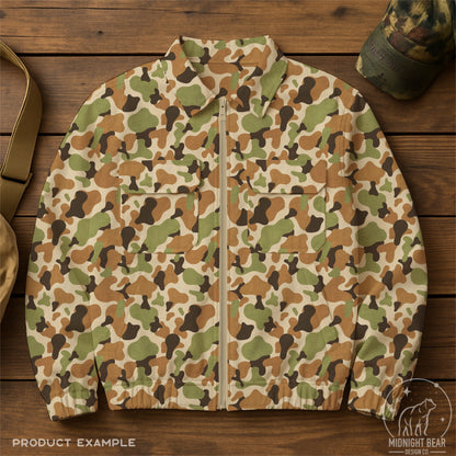 Duck Camo Seamless Pattern, Retro Hunting Camouflage Design, Outdoor Fabric, Wallpaper, Digital Paper, Sublimation, Old School Camo