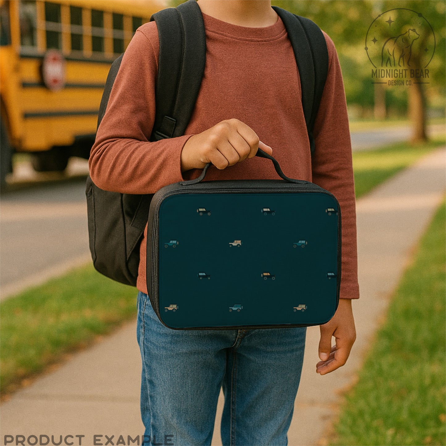 Adventure Trucks Seamless Pattern, Retro Off-Road Vehicle Design, Travel Fabric, Wallpaper, Digital Paper, Scrapbook, 4X4 Offroad Pattern