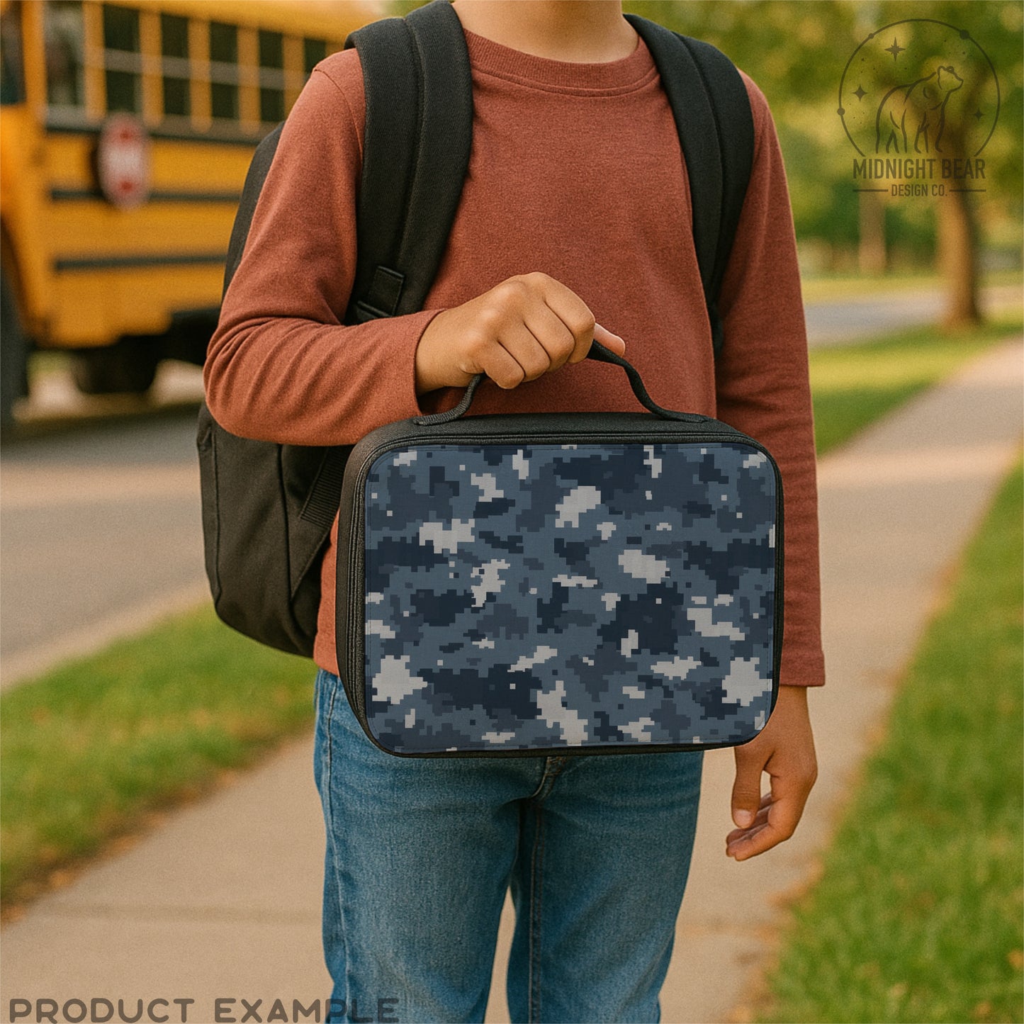 Navy Digital Camo Seamless Pattern | Jungle Pixel Camouflage | Military Style Digital Camouflage for Fabric, Crafts, MARPAT, hunting