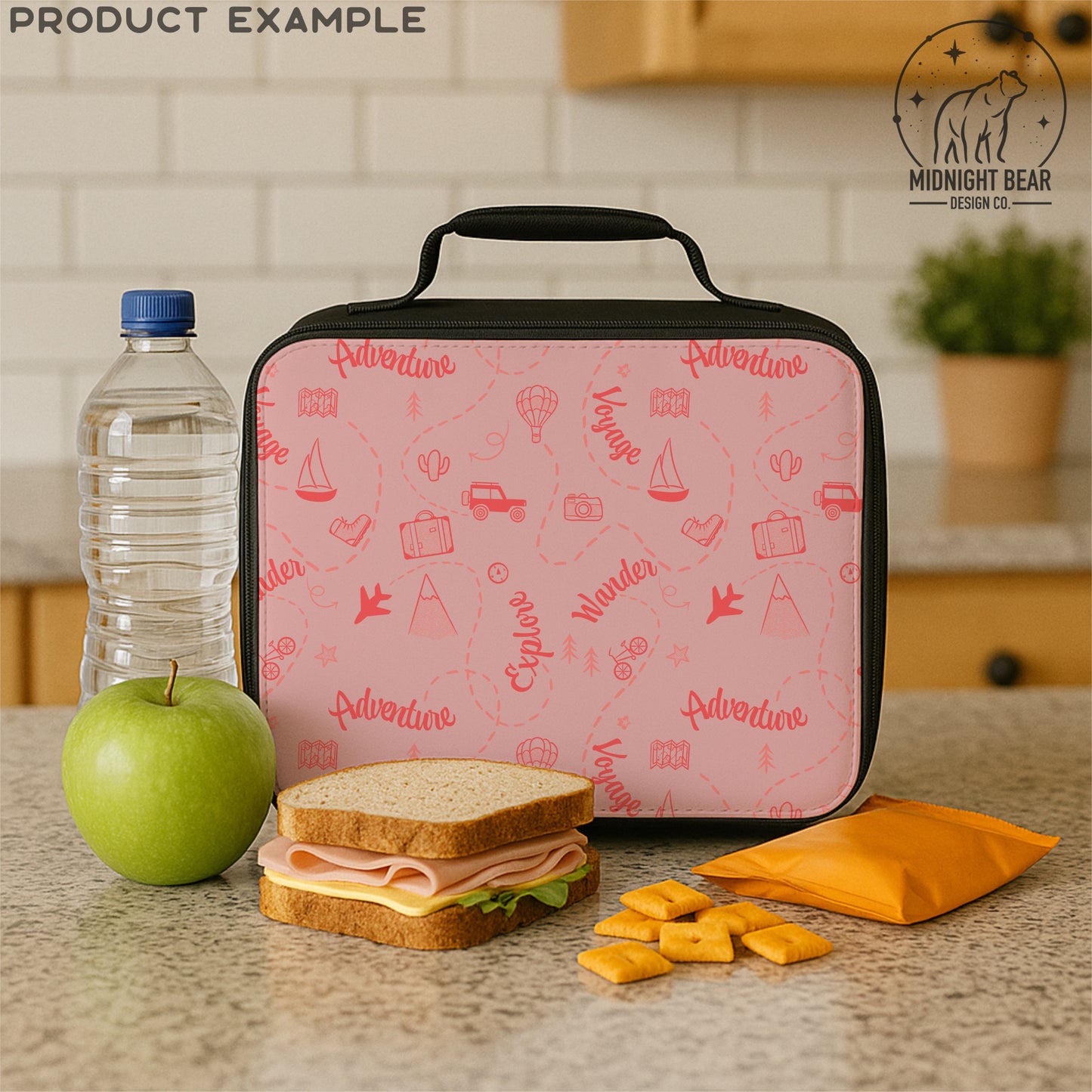 Adventure Doodle Seamless Pattern | Travel Digital Paper, Wanderlust Fabric Design, Explore & Voyage Scrapbook Background, Hand drawn