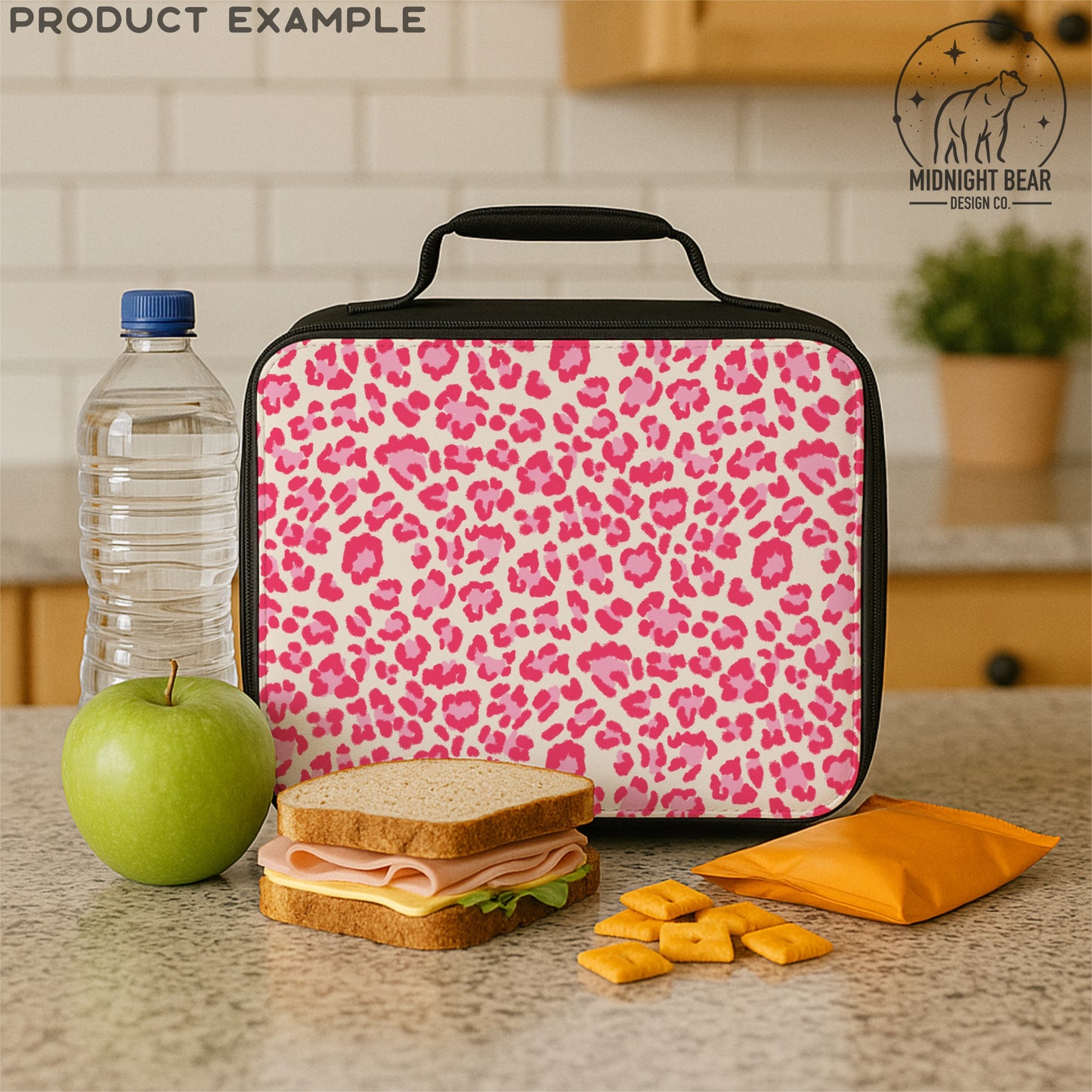 Pink Leopard Print Seamless Pattern | Hot Pink Animal Print Digital Paper, Bold Cheetah Fabric, Digital Scrapbook, Hand Drawn, PNG Download