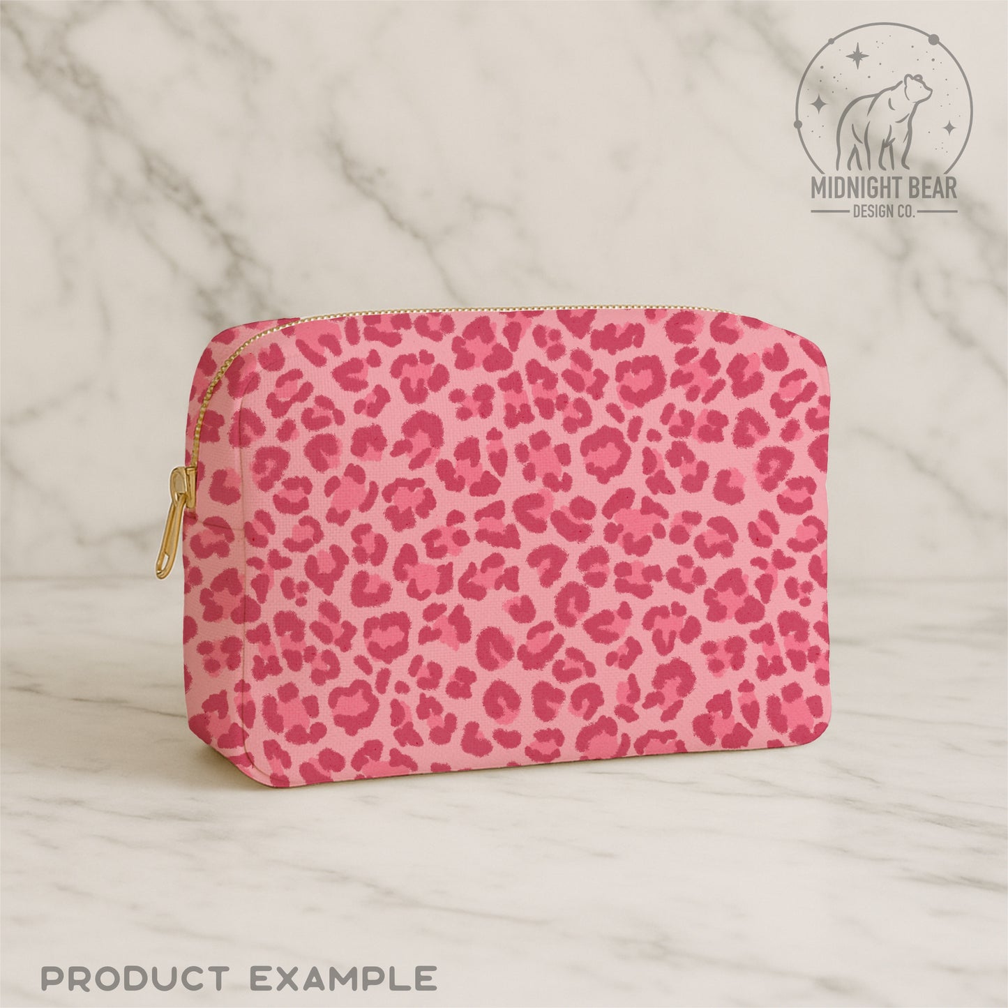 Pink Leopard Print Seamless Pattern | Hot Pink Animal Print Digital Paper, Coquette Fabric, Digital Scrapbook, Hand Drawn, PNG Download