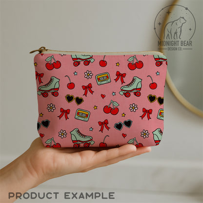 Cherry Bomb Summer Red Seamless Pattern Instant Digital Download