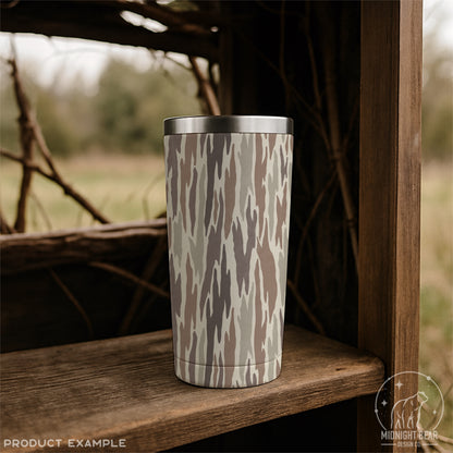 Hickory Bark Camo Seamless Pattern