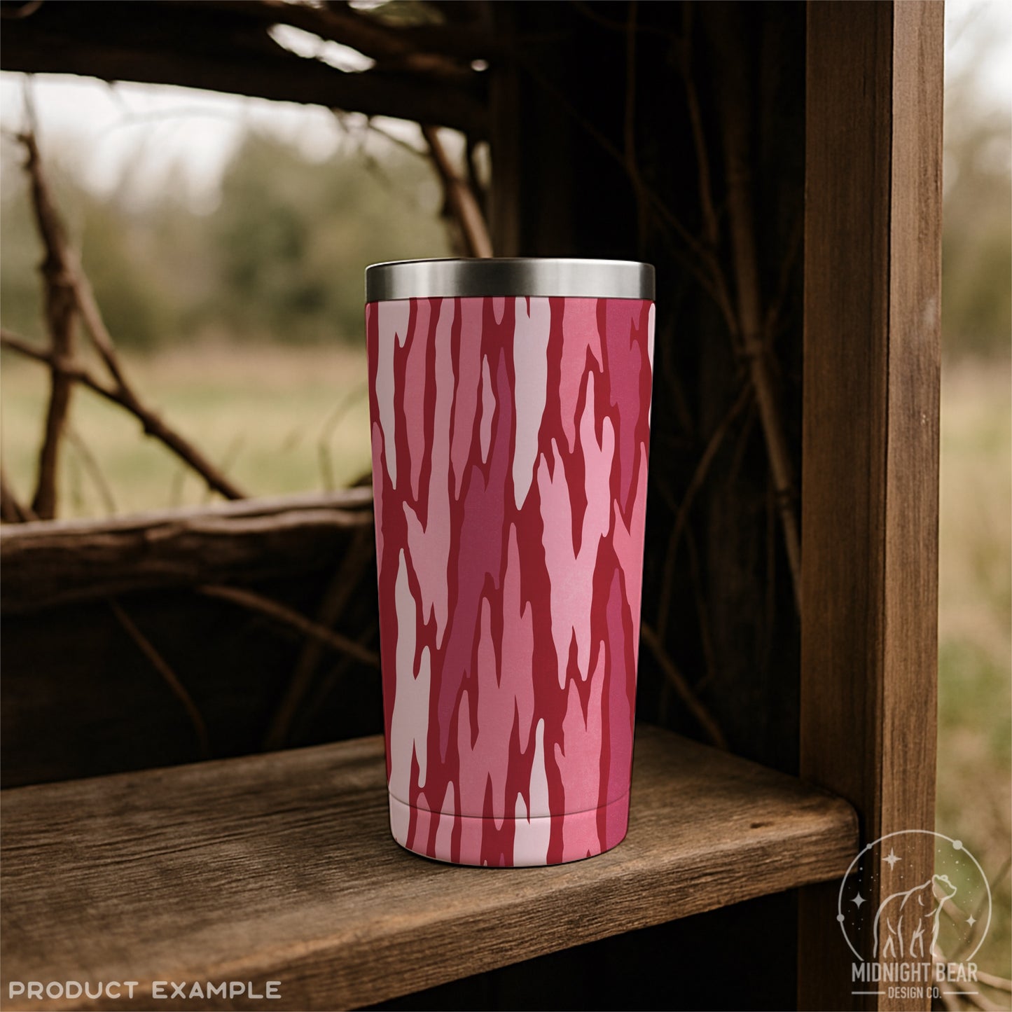 Pink Bark Camo Seamless Pattern, Coquette Timber Camouflage, Hunting & Outdoors Fabric, Wallpaper, Digital Paper, tree bark, feminine camo