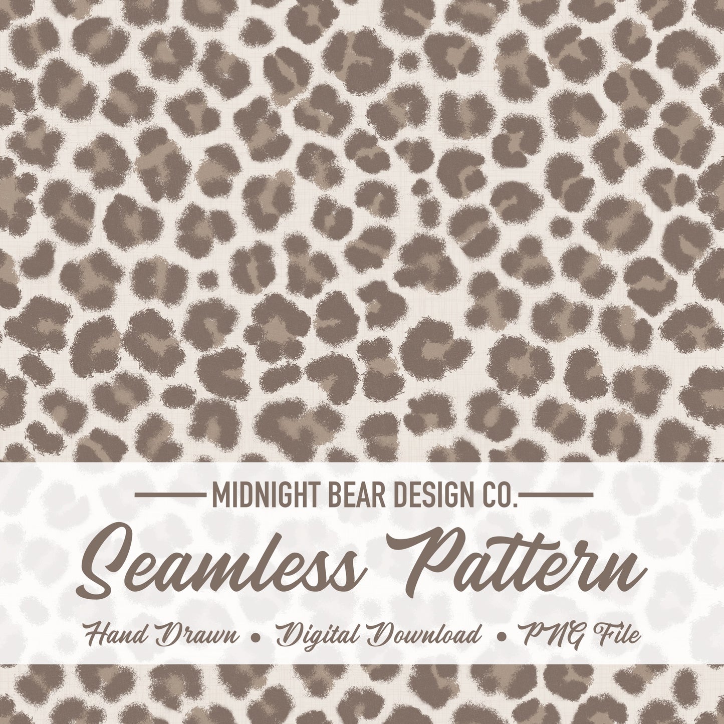 Beige Micro Leopard Print Seamless Pattern | Soft beige Neutral Animal Print Design | Minimal Safari Fabric, Wallpaper, Digital Paper