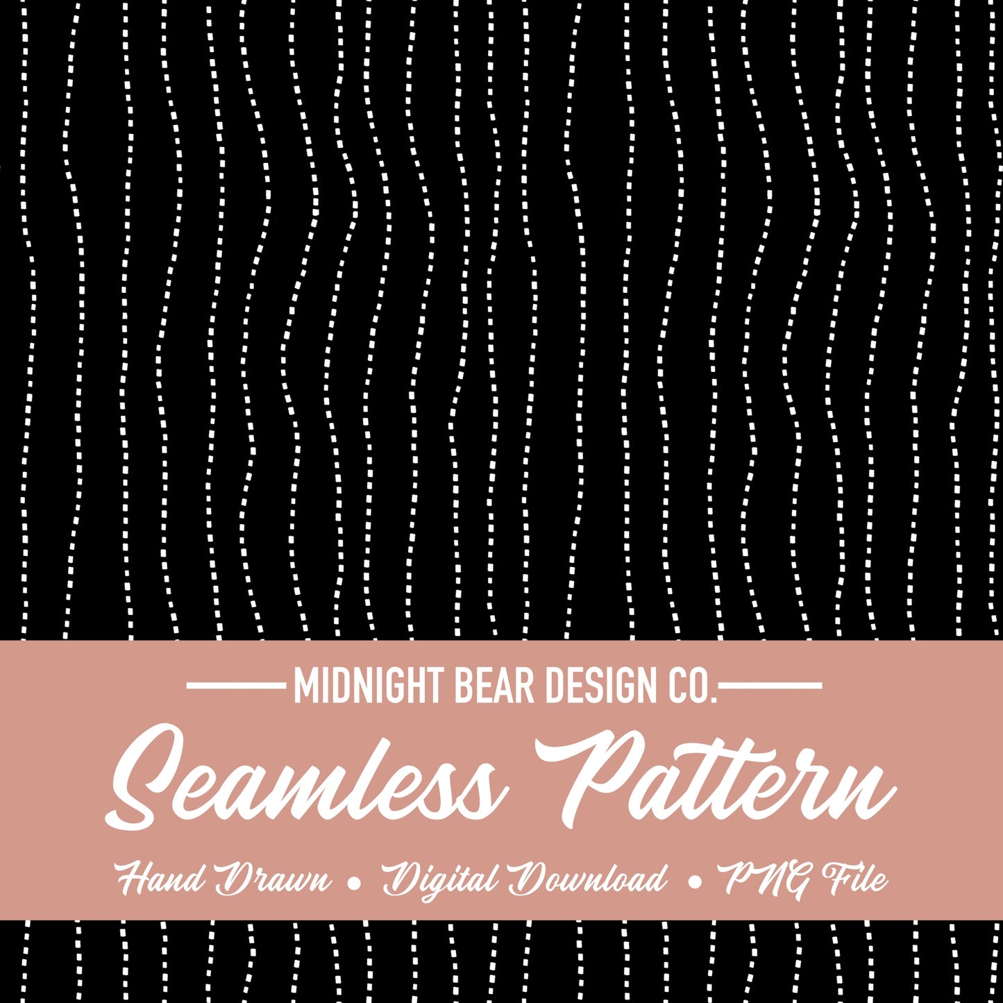 Black and White Dash Stripe Seamless Pattern | Modern Minimal Abstract Line Design | Digital Paper, Fabric, or Wallpaper Background