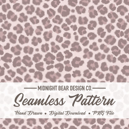 Rose Micro Leopard Print Seamless Pattern | Soft beige Neutral Animal Print Design | Minimal Safari Fabric, Wallpaper, Digital Paper