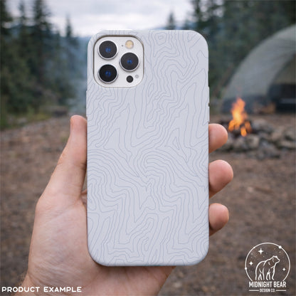 Topographic Map Seamless Pattern | Charcoal Light Blue Lines | Modern Outdoor Terrain Design, topographic map, hiking seamless, Topo