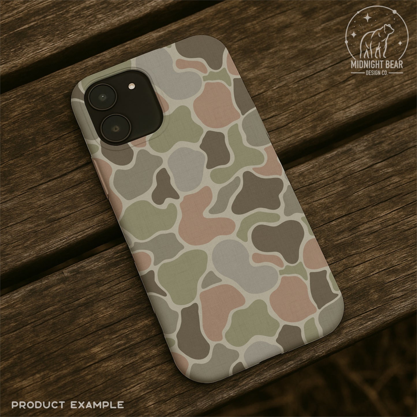 Pink & Sage Duck Camo Seamless Pattern, Vintage Hunting Camouflage Design, Fabric, Wallpaper, Digital Paper, Sublimation, Old School Camo