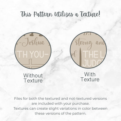 Beige Faith Over Fear Word Grid Seamless Pattern