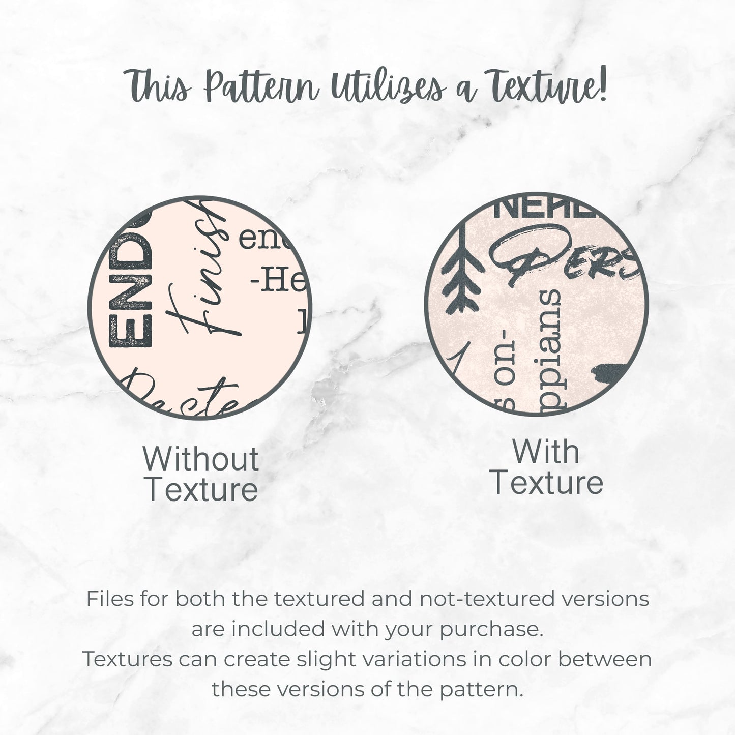 Blue Grey Strength and Endurance Seamless Pattern | Christian Word Grid with Bible Verses