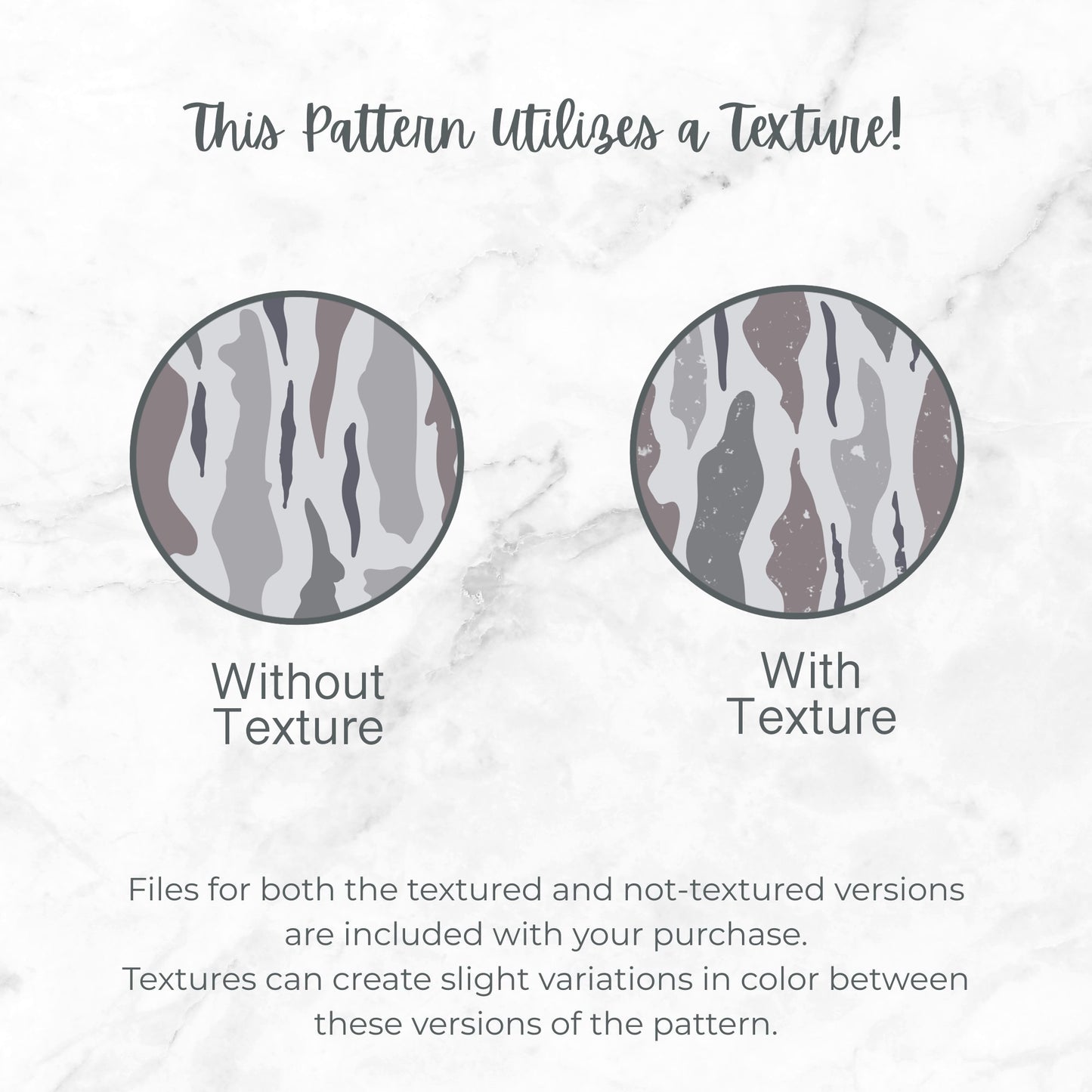 Bark Camo Seamless Pattern Winter Gray