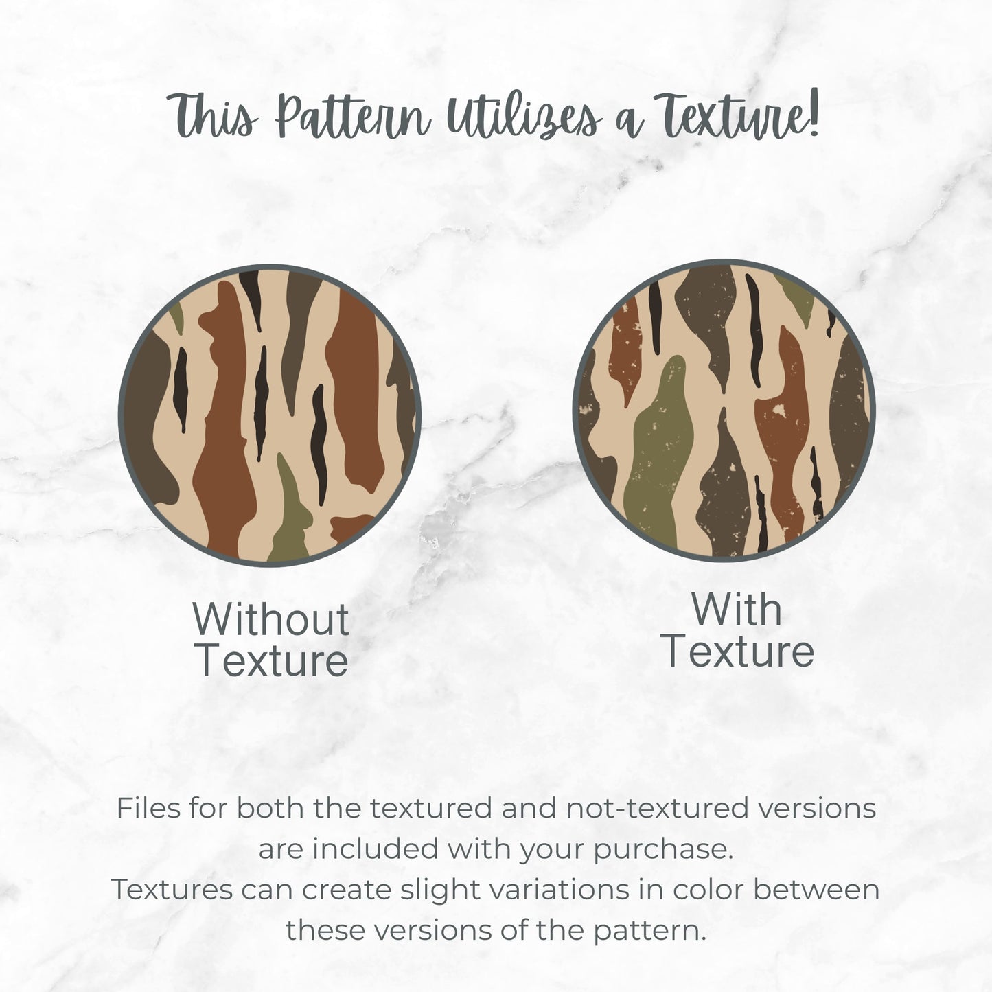 Traditional Bark Camo Seamless Pattern Green and Brown Classic