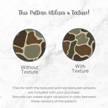 Christmas Camo Seamless Pattern Forest Green