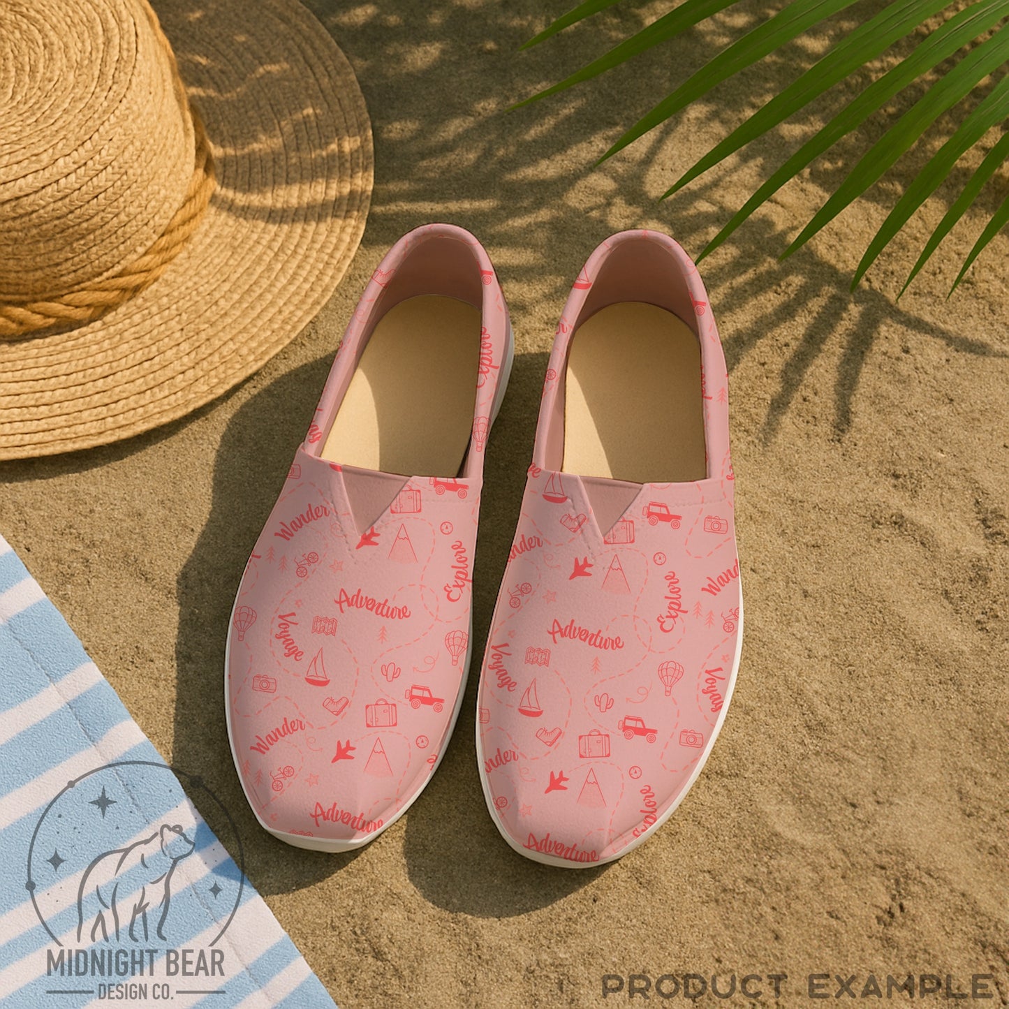 Adventure Doodle Seamless Pattern | Travel Digital Paper, Wanderlust Fabric Design, Explore & Voyage Scrapbook Background, Hand drawn