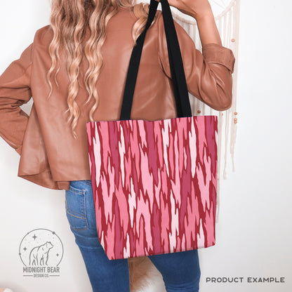 Pink Bark Camo Seamless Pattern, Coquette Timber Camouflage, Hunting & Outdoors Fabric, Wallpaper, Digital Paper, tree bark, feminine camo