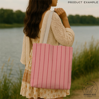 Pink Watercolor Stripe Seamless Pattern, Soft Hand Drawn Line Art Design, Coquette Fabric, Wallpaper, Digital Paper, Scrapbook