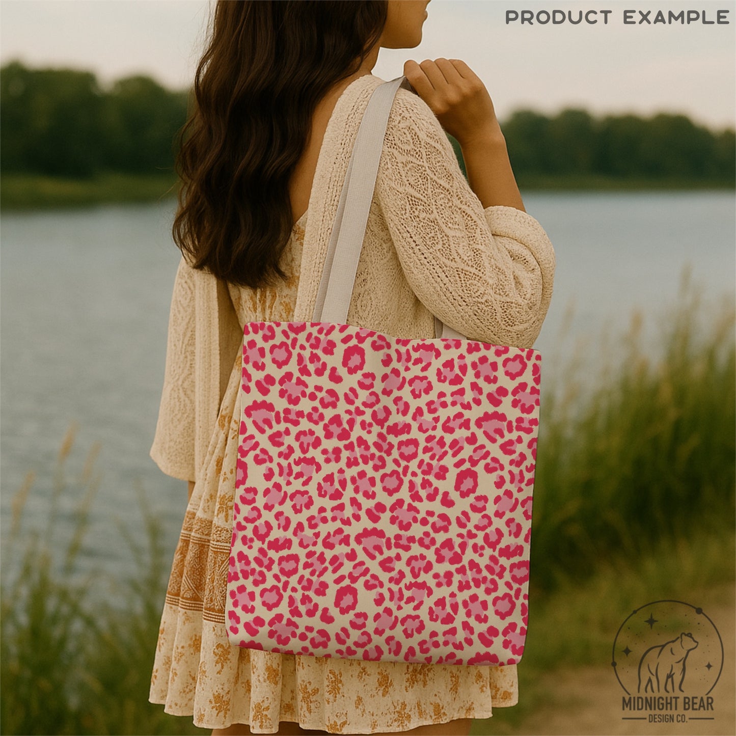 Pink Leopard Print Seamless Pattern | Hot Pink Animal Print Digital Paper, Bold Cheetah Fabric, Digital Scrapbook, Hand Drawn, PNG Download