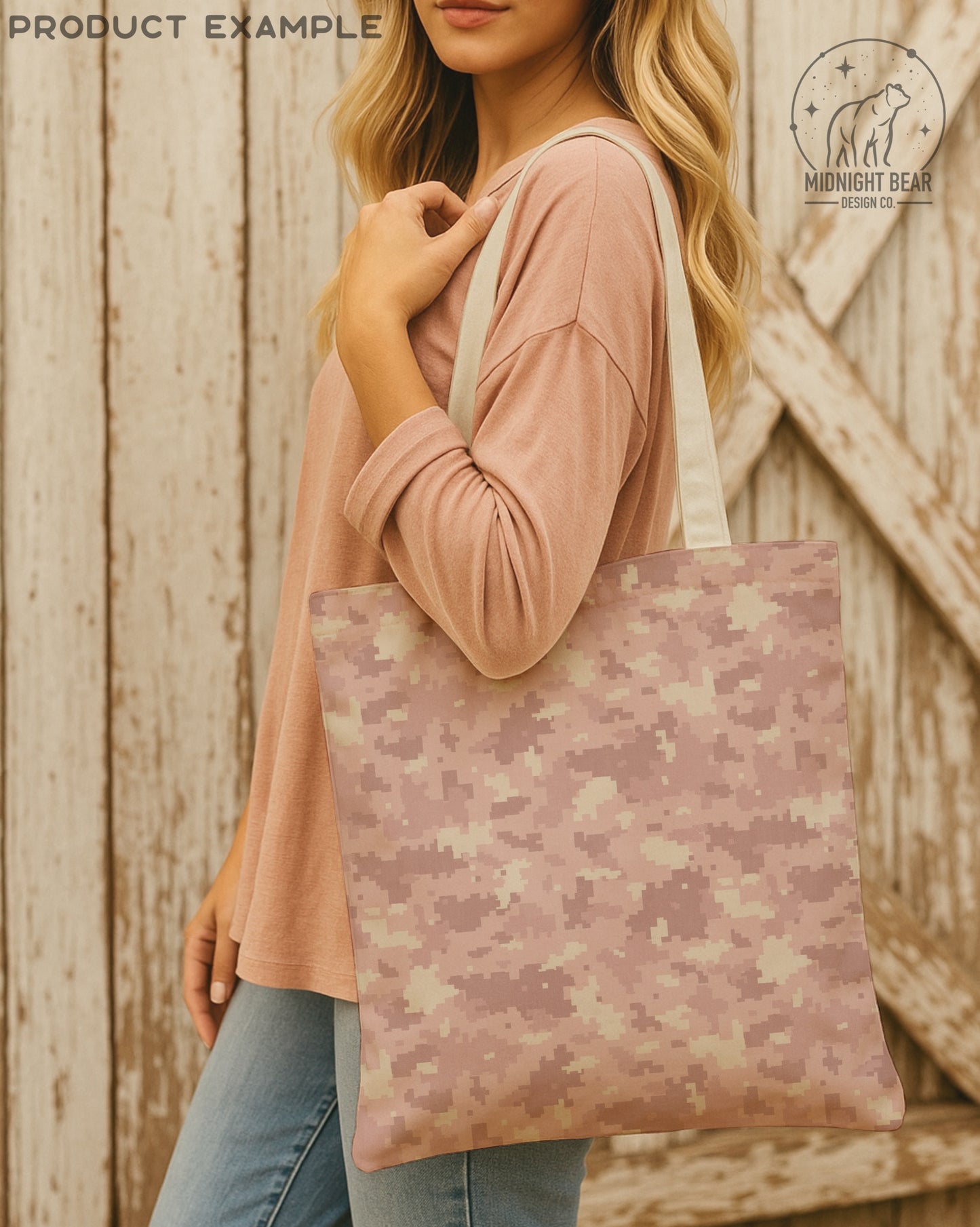 Pink Digital Camo Seamless Pattern | Jungle Pixel Camouflage | Military Style Digital Camouflage for Fabric, Crafts, MARPAT, Girly Camo