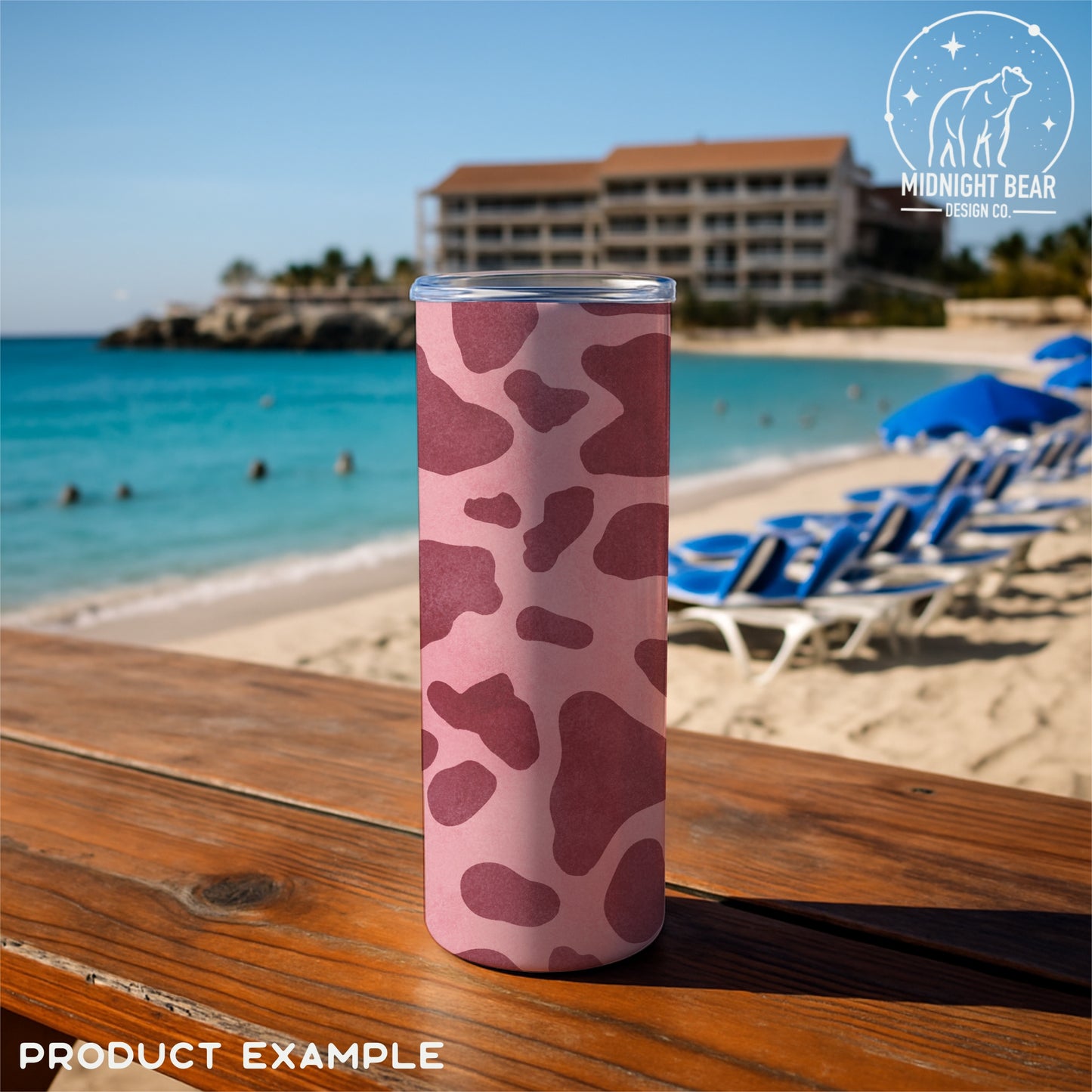 Pink Cow Print Seamless Pattern | Pink Animal Print Farmhouse