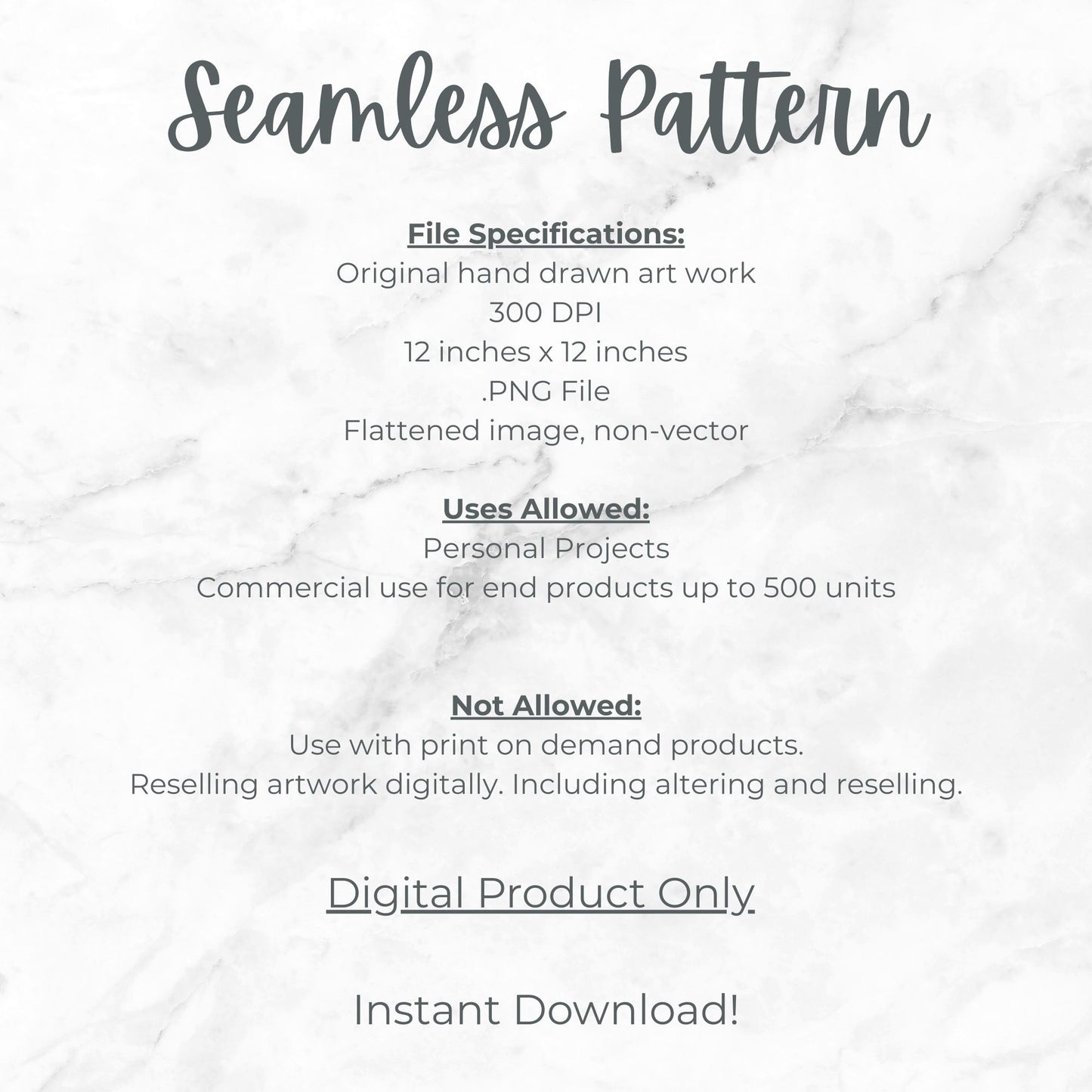 Hand Drawn Cactus Seamless Pattern – Boho Desert Floral PNG for Fabric, Scrapbooking, Wallpaper, Sublimation, Instant Download Digital Paper